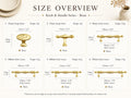 Vintage Brass Cabinet Handles & Knobs