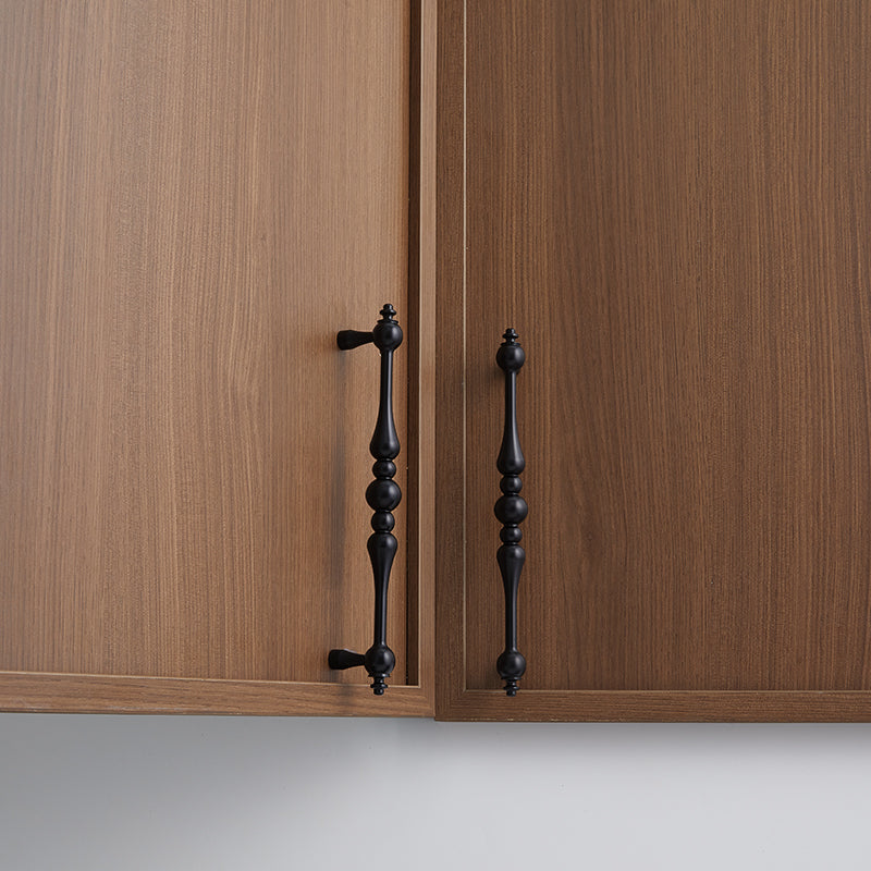 Beaded Brass Cabinet Handles & Ball Knobs