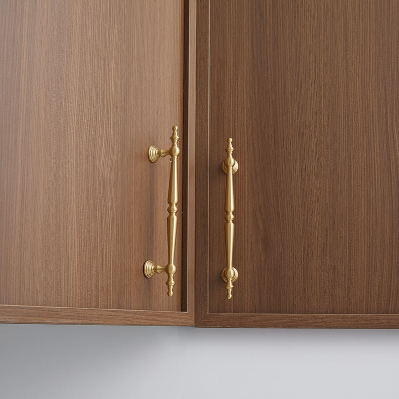 Traditional Brass Spindle Handles & Round Knobs