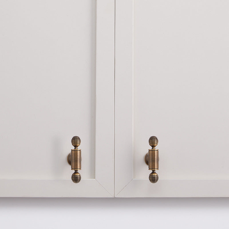 Brass Cabinet Handles & Beehive Knobs