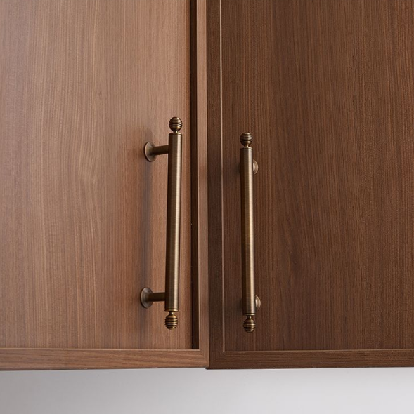 Brass Cabinet Handles & Beehive Knobs