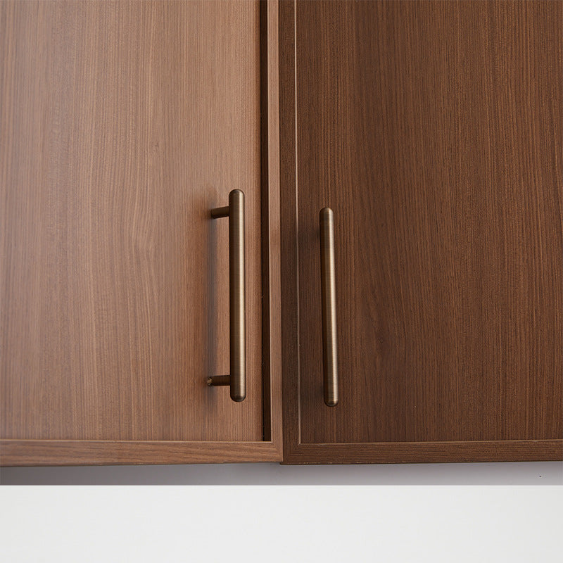Rounded Brass Cabinet Handles & T-Bar Knobs