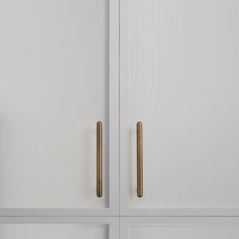 Rounded Brass Cabinet Handles & T-Bar Knobs
