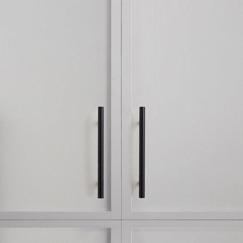 Minimalist Brass Round Bar Cabinet Pulls