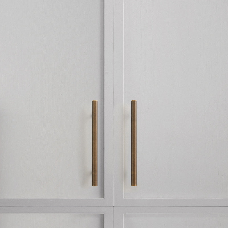 Scalloped Brass Cabinet Handles – Wavy Drawer Pulls